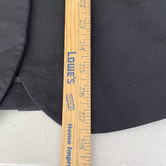 J.Crew‎ Long Boyfriend Blazer High Quality Wool Blend Soft Fully Lined Black W 0 - Picture 6 of 9